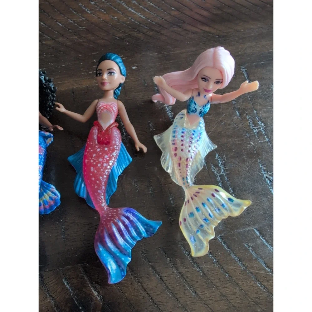 Mattel Disney Princess Ariel & Her Sisters Live Action Movie Dolls Mermaids